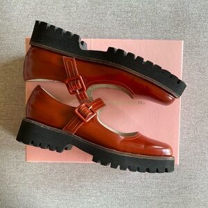 INTENTIONALLY BLANK Veronica Mary Jane Tomato Red Size 10